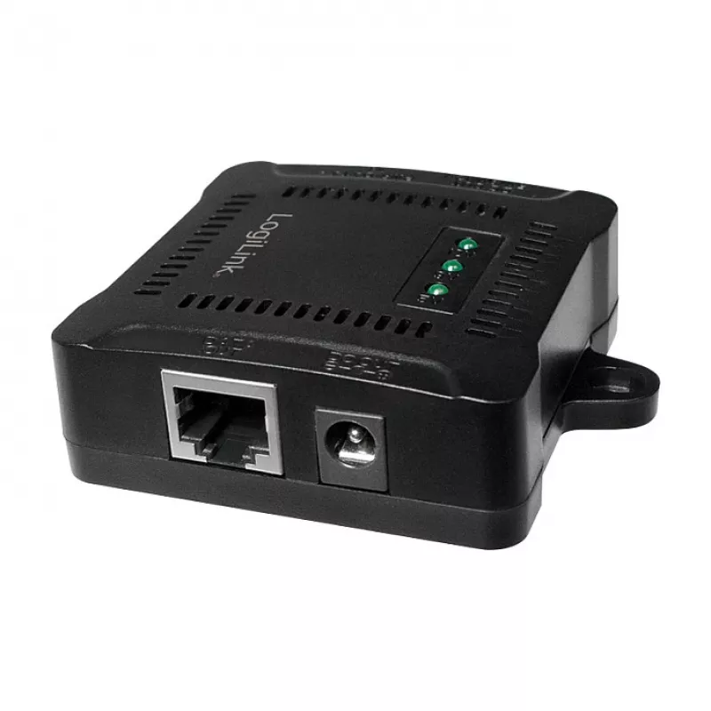 LogiLink POE005 PoE splitter, 1-port Gigabit, 24W max, 5/9/12V DC výstup