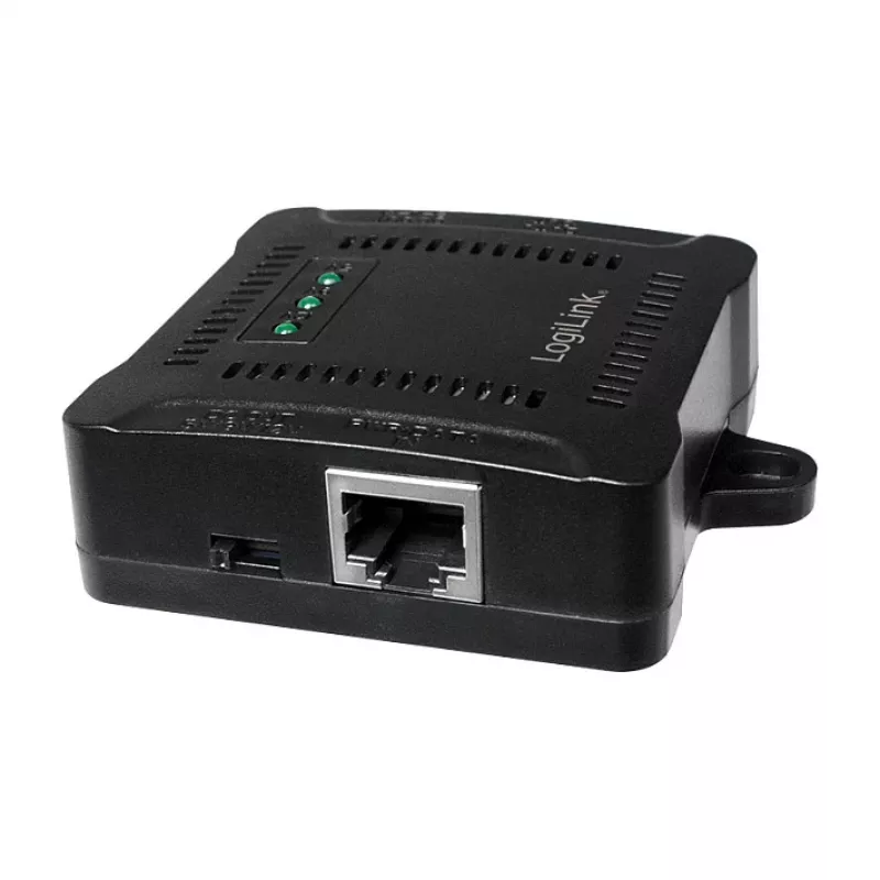 LogiLink POE005 PoE splitter, 1-port Gigabit, 24W max, 5/9/12V DC výstup