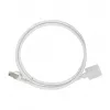 LogiLink Professional CAT 6a S/FTP patch predlžovací kábel, RJ-45 konektor samec na konektor samica, 1 m, biela, LSZH, Snagless