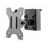 LOGILINK otočný držiak monitora na Slatwall, 13-27 palcov, VESA 75/100, 8 kg, čierny
