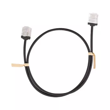 LogiLink Slim High-Flex Cat.6A U/UTP patch kábel, 10m, čierny