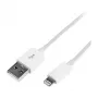 Logilink UA0199 Lightning kábel, MFI certifikovaný, USB-A na Lightning 8-pin, biely, 1m (rýchle nabíjanie a synchronizácia)