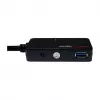 LOGILINK UA0262 USB 3.0 aktívny predlžovací kábel, USB-A samec na 4x USB-A samica, 10m, čierny
