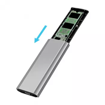 LogiLink UA0439 USB 3.2 Gen 2 puzdro na SSD USB-C na PCIe NVMe
