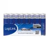 LogiLink Ultra Power alkalické AAA batérie, balenie 8 ks, 1,5 V, Longlife Power, bez ortuti