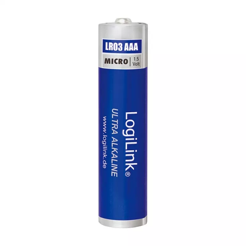 LogiLink Ultra Power alkalické AAA batérie, balenie 8 ks, 1,5 V, Longlife Power, bez ortuti