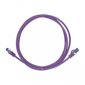 LogiLink Ultraflex Cat.6A S/FTP patch kábel RJ-45 (M/M) – fialový 5 m – C6A079S