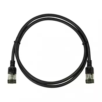LogiLink Ultraflex SlimLine Cat6a S/FTP patch kábel, 2m, čierny (CQ9053S)