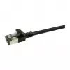 LogiLink Ultraflex SlimLine Cat6a S/FTP patch kábel, 2m, čierny (CQ9053S)