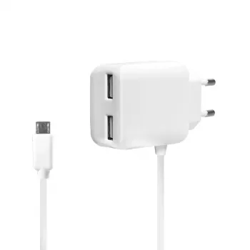 LogiLink univerzálna nástenná USB nabíjačka - napájací zdroj - 2,1 A - 2 výstupné porty (USB)
