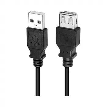 LogiLink CU0011B USB 2.0 predlžovací kábel, USB-A konektor samec na USB-A konektor samica, čierny, 3 m