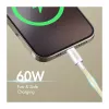 LogiLink USB 2.0 Type-C kábel, A/M na C/M, 480 Mbps, 60W, nylon, žltý, 0,5 m