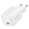 LogiLink USB-C nabíjačka 20 W GaN, 1 port, USB Power Delivery, biela