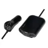 Logilink USB nabíjačka do auta, 2+2 porty, 24 W, čierna
