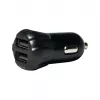 LogiLink USB auto nabíjačka set, 2-portová nabíjačka + držiak