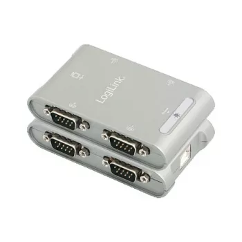 Logilink Adaptér USB 2.0 na 4-portový sériový, RS-232 (AU0032)
