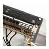 Logilink WB0011 19 palcový 1U rack pre montáž pod stôl alebo na stenu, čierny
