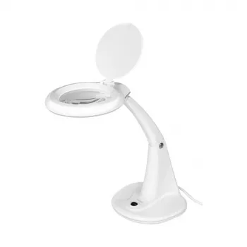 LOGILINK WZ0059 LED lupa so stolovým stojanom, 3 dioptrie (1,75x), 40 SMD-LED, 6,5 W, denná biela, čierna