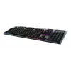 Logitech G G915 X LIGHTSPEED bezdrôtová RGB mechanická herná klávesnica - taktilná - tenkeyless - čierna