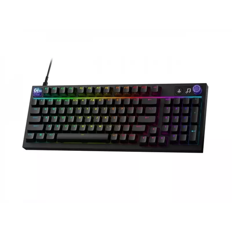 Logitech G316 X 98 herná klávesnica - čierna - US anglické rozloženie - káblová USB