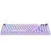 Logitech G316 X 98 káblová herná klávesnica - fialová - US International - taktilné spínače