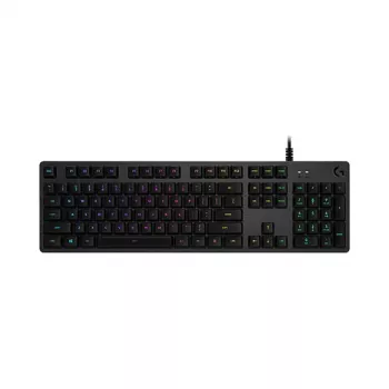 Logitech G512 Carbon mechanická herná klávesnica - GX Brown Tactile, LIGHTSYNC RGB, USB-Passthrough, letecký hliník, plná veľkosť