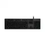Logitech G512 Carbon mechanická herná klávesnica - GX Brown Tactile, LIGHTSYNC RGB, USB-Passthrough, letecký hliník, plná veľkosť