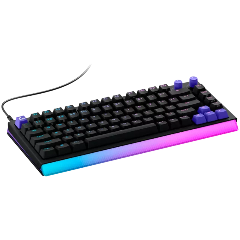 Logitech G512 X 75 Carbon mechanická klávesnica s GX Brown tactile spínačmi a LIGHTSYNC RGB