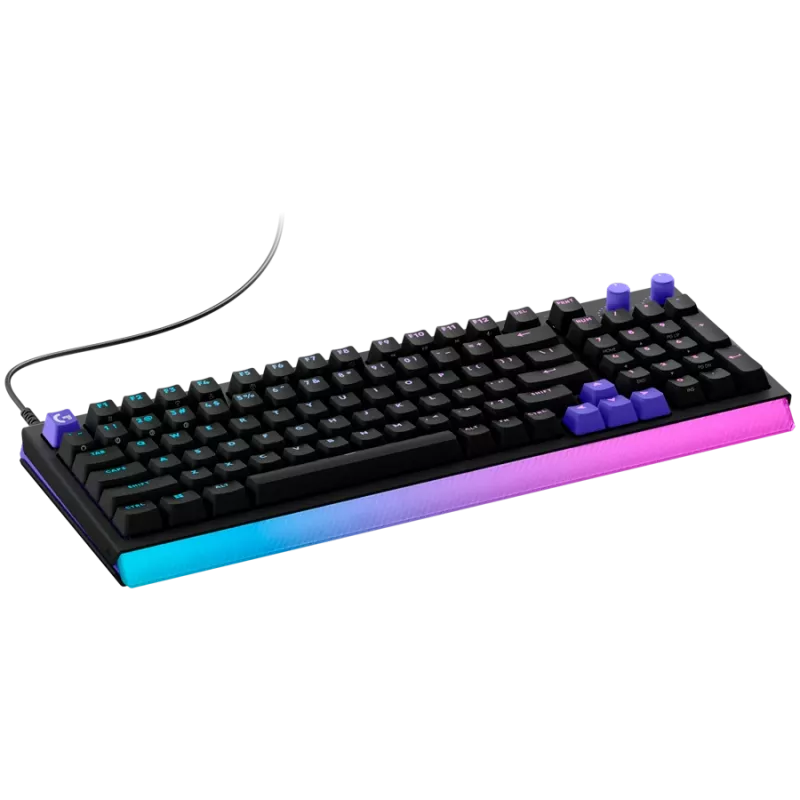 LOGITECH G512 X 98 káblová herná klávesnica - ČIERNA - US INT'L - USB - TAKTILNÉ