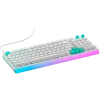 LOGITECH G512 X 98 káblová herná klávesnica - biela - US International - USB - tactile (GX Brown)