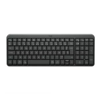 Logitech K250 bezdrôtová klávesnica - čierna - plná veľkosť - QWERTY - membránové tlačidlá - 2,4 GHz RF - Unifying USB prijímač - 2xAA batérie - 24 mesiacov výdrž batérie - odolná voči striekajúcej vode - nastaviteľné nožičky - Windows/macOS/Chrome OS