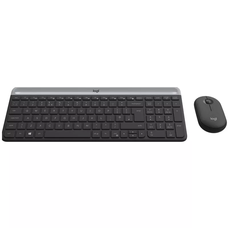 Logitech MK470 Slim Combo - grafitová