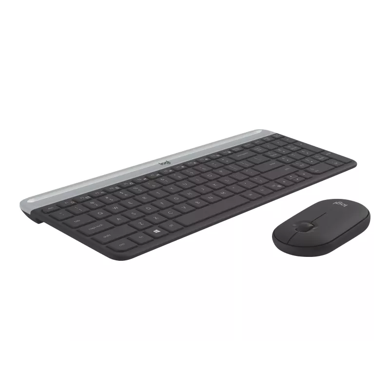 Logitech MK470 Slim Combo - grafitová