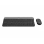 Logitech MK470 Slim Combo - grafitová