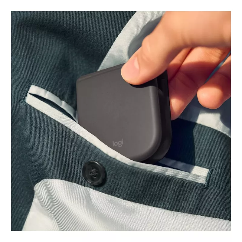 Logitech Mobi Fold Graphite Bluetooth myš