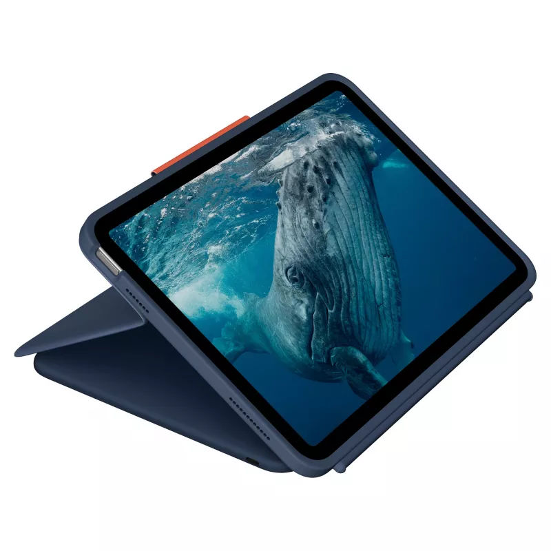 Logitech Rugged Combo 4c Touch Classic Blue (CH) puzdro s klávesnicou a touchpadom pre iPad 7/8/9