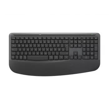 Logitech Signature Comfort Plus Combo MK880 for Business - sada klávesnice a myši - Full Size - s LED indikátorom batérie - bezdrôtová - USB-C, Bluetooth LE - QWERTZ - nemecká - grafitová