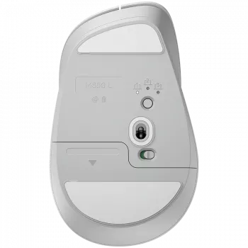Logitech Signature Comfort Plus M850L Wireless Mouse – krémovo biela – Bluetooth