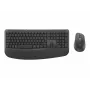 Logitech Signature Comfort Plus MK880 Desktop Combo grafitová QWERTZ