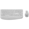 Logitech Signature Comfort Plus MK880 Wireless Combo – Off-White – US International – Bluetooth – Logi Bolt