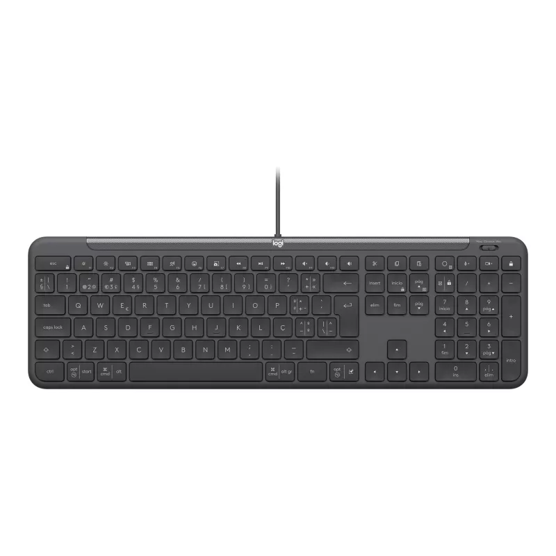 Logitech Signature Slim Wired K620 for Business klávesnica - Graphite