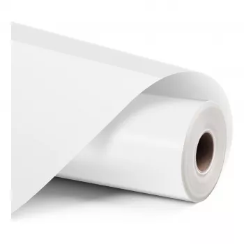 LOKLiK permanentne lepiaca vinylová rolka matná biela 30,5 cm x 180 cm (12 inch x 6 ft) pre vyrezávací ploter