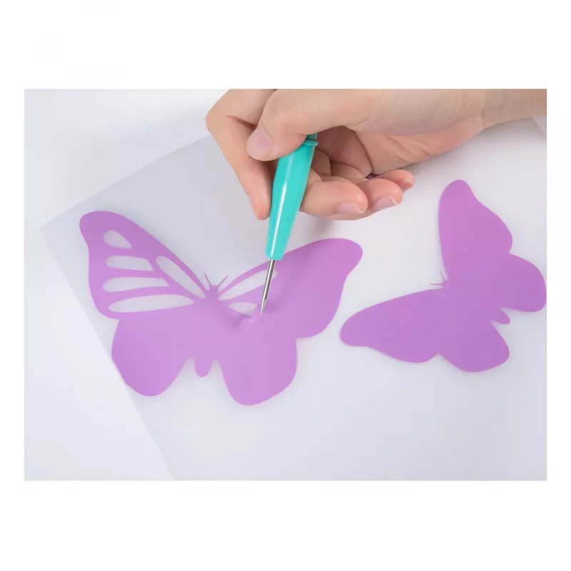 LOKLiK Weeding Tools Bundle SG-GJ-0016-US-L-B2B - 4-dielna sada v metalickej tyrkysovej pre vinyl