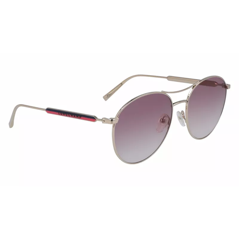 Longchamp LO133S-59722 dámske cat-eye slnečné okuliare Havana hnedý gradient