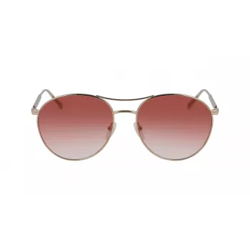 Longchamp LO133S-59770 dámske slnečné okuliare Butterfly, havannový rám, hnedé gradientné sklá, 59 mm