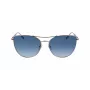 Longchamp LO134S-715 dámske slnečné okuliare zlatý kovový rám butterfly tvar hnedé gradientové sklá 58 mm