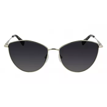 Longchamp LO155S-726 dámske Cat-Eye slnečné okuliare - Havana hnedá gradient, 58 mm