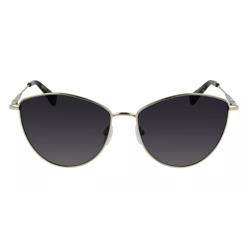 Longchamp LO155S-726 dámske Cat-Eye slnečné okuliare - Havana hnedá gradient, 58 mm