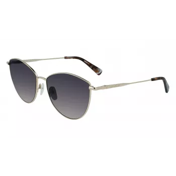 Longchamp LO155S-726 dámske Cat-Eye slnečné okuliare - Havana hnedá gradient, 58 mm