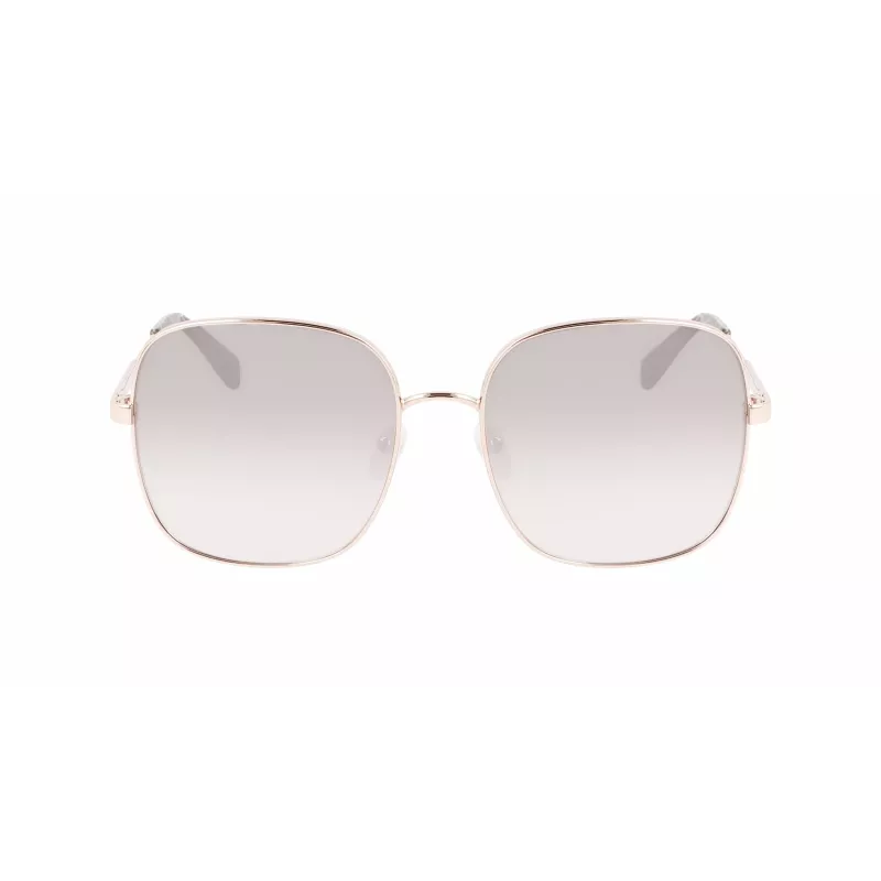 LONGCHAMP LO159S-733 dámske motýlie slnečné okuliare Havana 59 mm